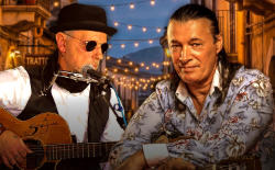 Santino De Bartolo und Lulo Reinhardt zaubern die „Italienische Nacht“ auf die Kaiserbühne. (Foto: Tim Gomoluch)